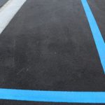 Car park bay marking Quorn