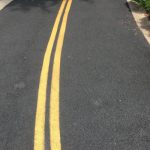 Road resurfacing Countesthorpe
