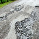 Road resurfacing Gaulby