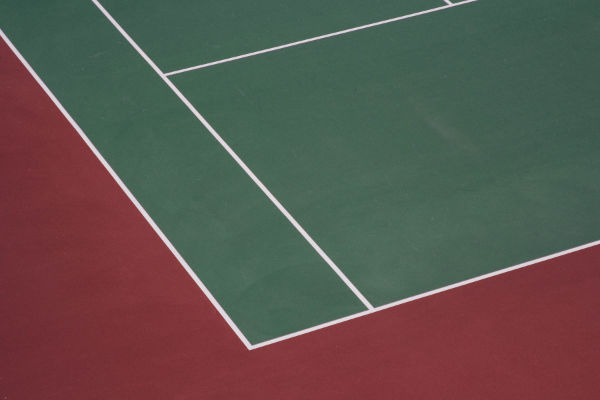 Sports court markings Leicestershire 